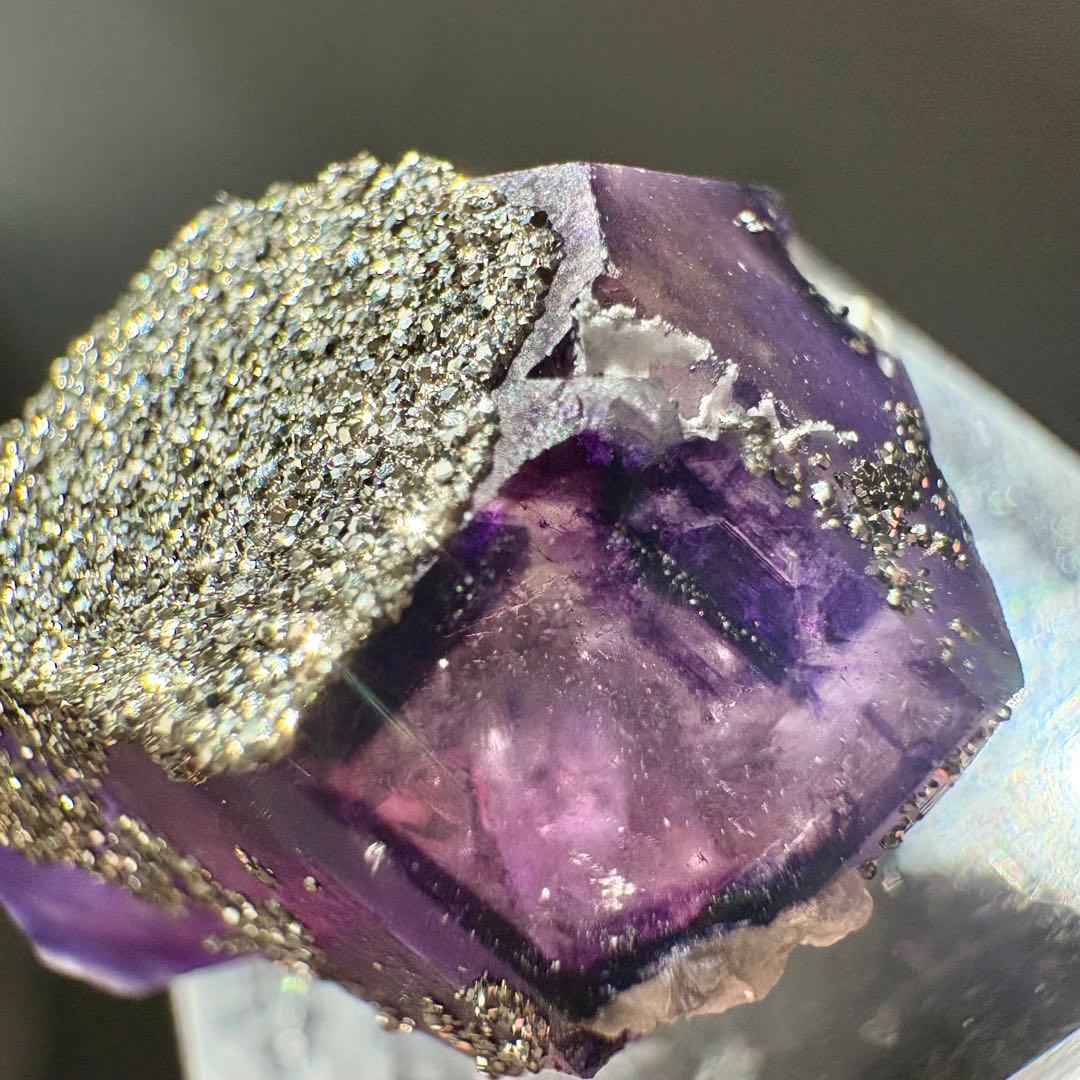 517 中国 内モンゴル産 レアタイプ フローライト&パイライト