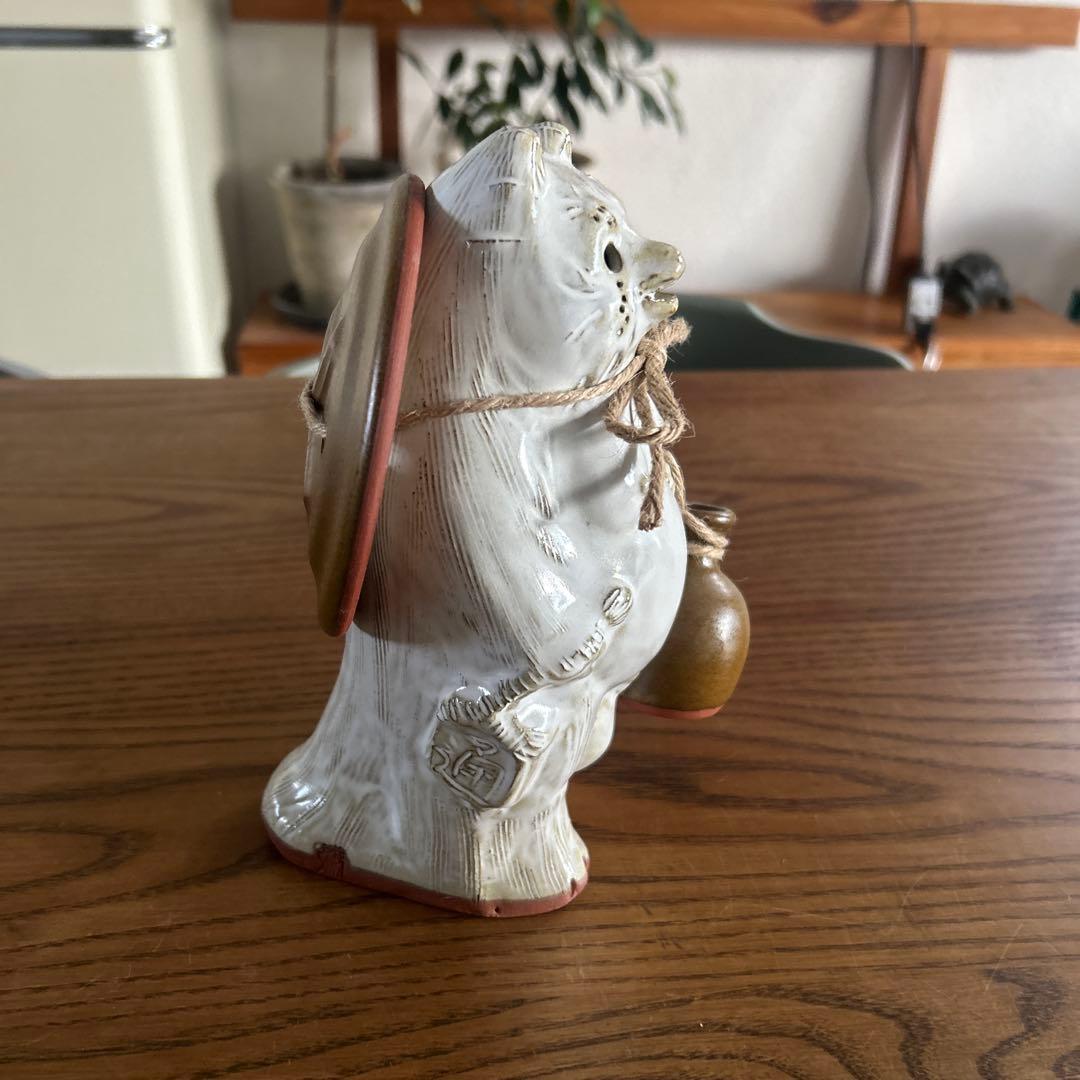 新庄東山焼 雪だぬき