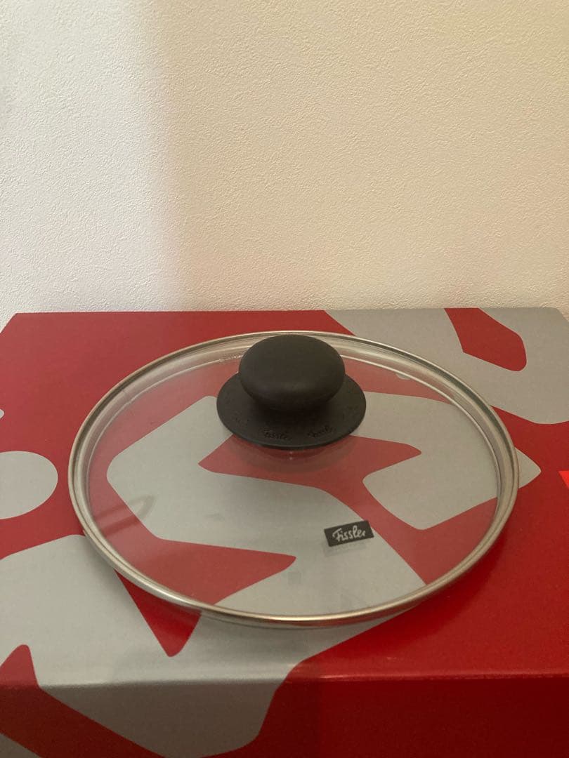 【フィスラー圧力鍋・プレミアムプラス4.5Lガラスフタ付き】未使用品