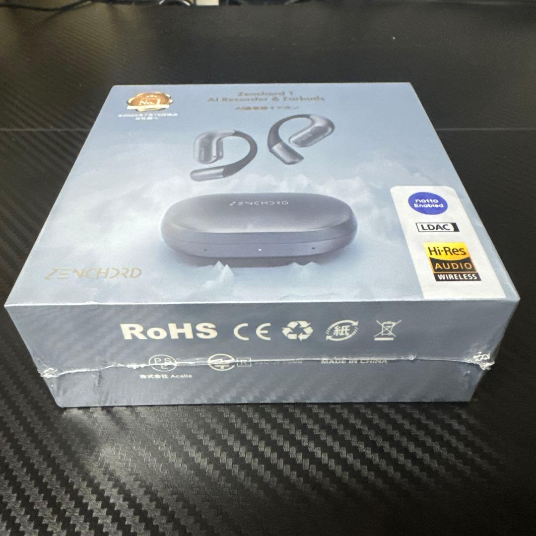 （新品未開封）AI音声認識技術を搭載。次世代イヤホン「Zenchord 1」