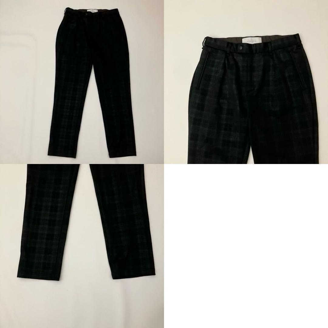 ✨美品　洗える　L✨CURLY セットアップ　ジャージ　チェック柄　ストレッチ