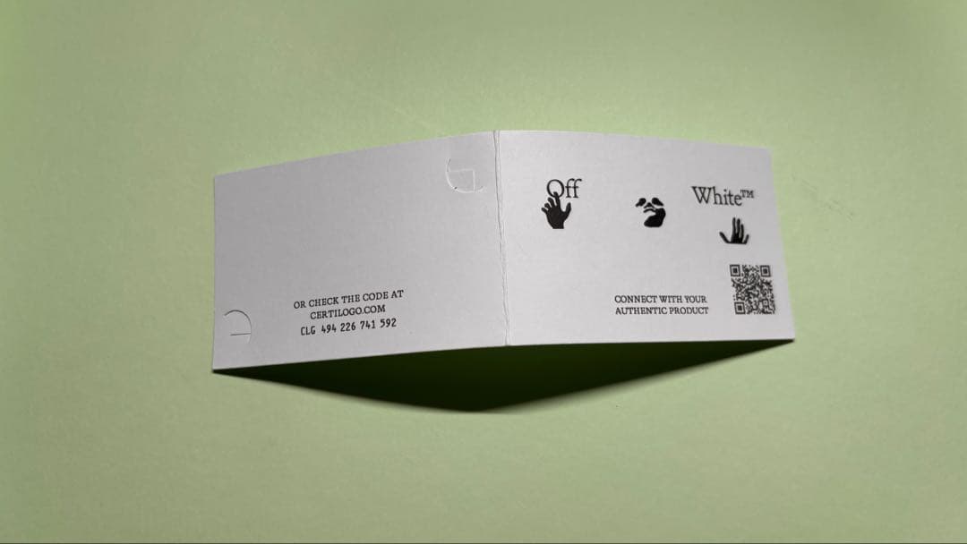 靴 Off-White Sponge Sole Leather Zip Boot