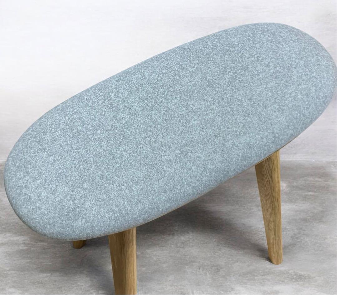 Mii商品　ナガノインテリア 木製　コッペスツール キッチンスツール