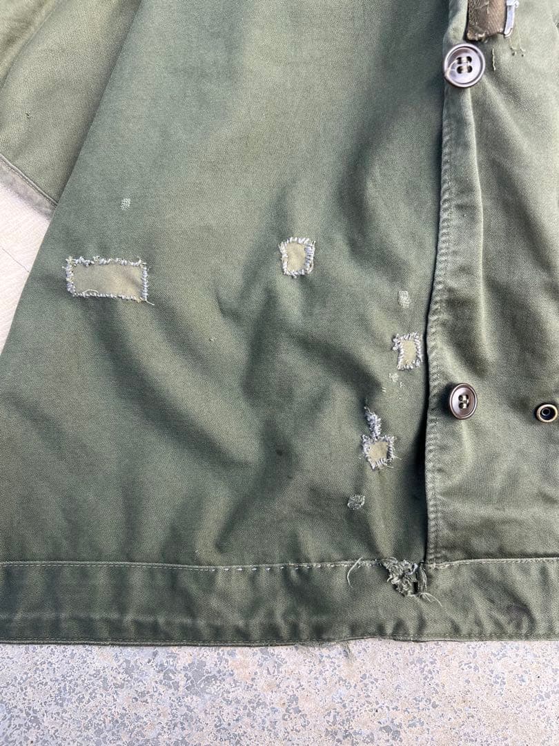 anytee購入【50s前期 】M51パーカーモッズコートMコットンサテン