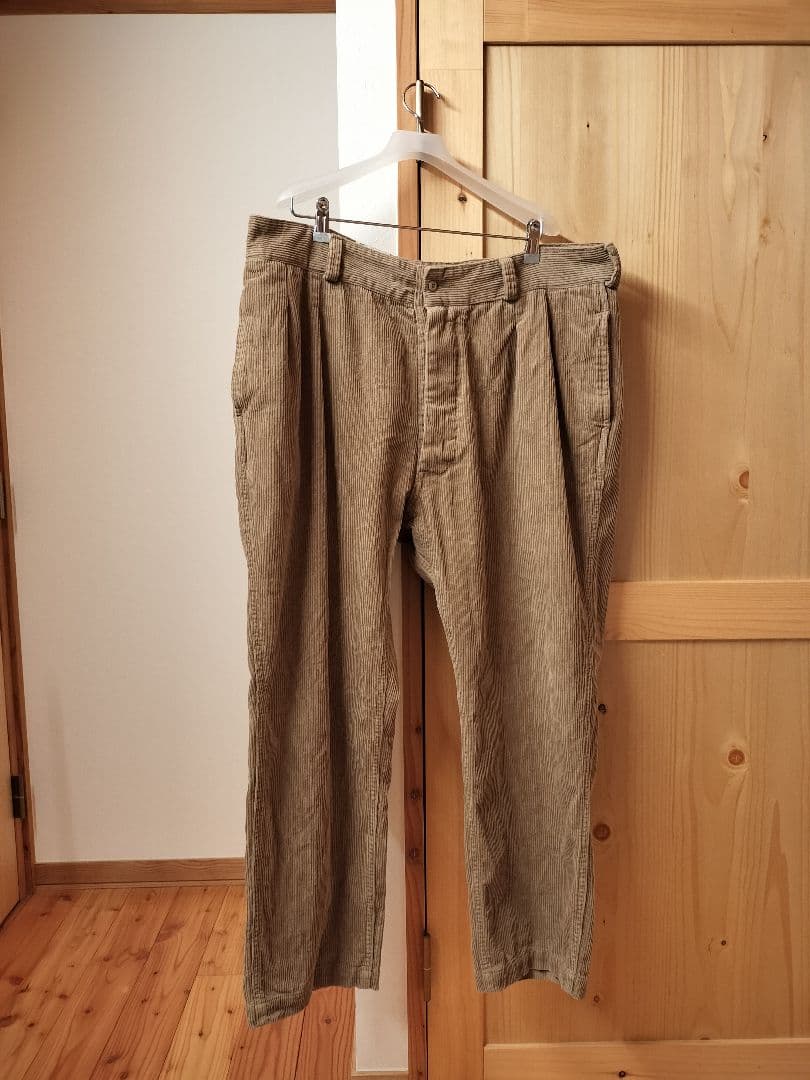 2本セット WAIPER.inc M-52 コーデュロイ テーパード ストレート