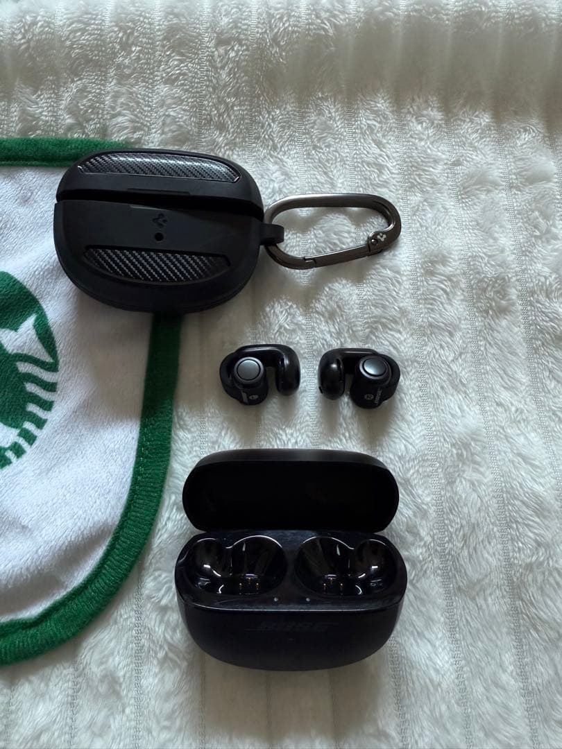Bose Ultra Open Earbuds ブラックケース付き‼️