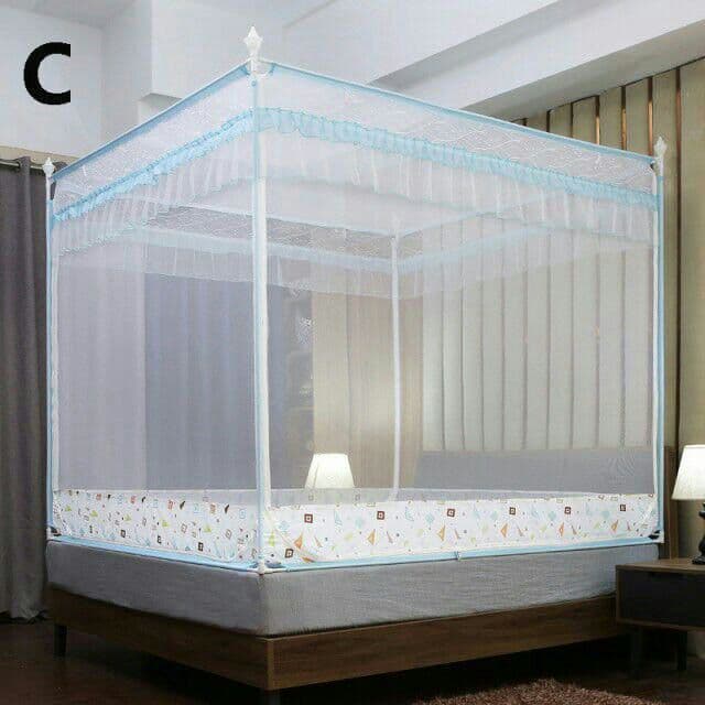 蚊帳 ステンレス管 蚊帳 かや ファミリーサイズ 蚊帳 超大型タイプ 3面ド6