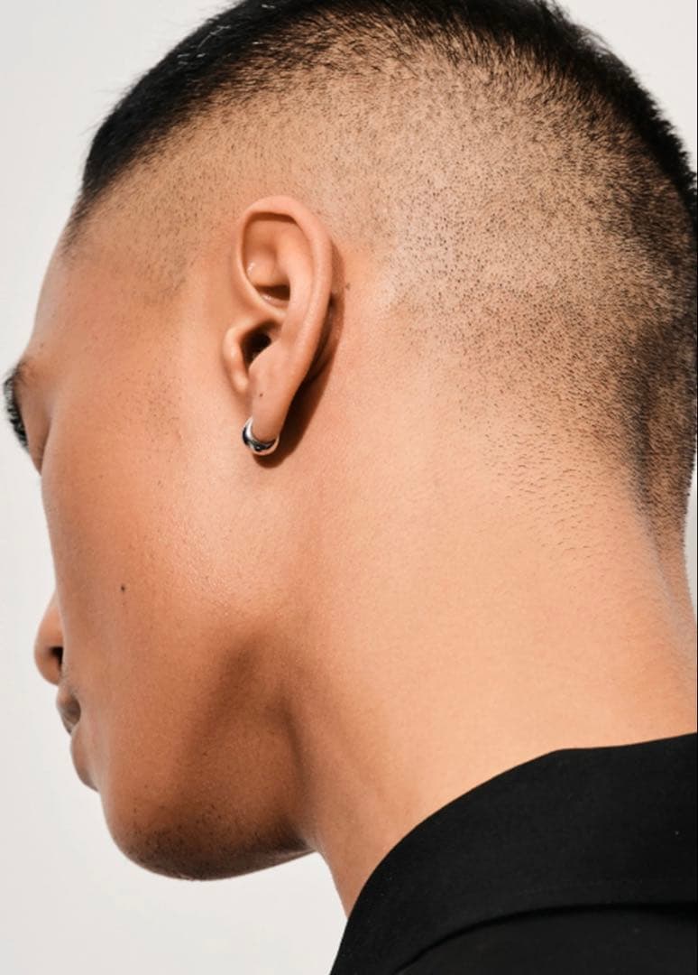 TOMWOOD Ice Huggies Silver ピアス