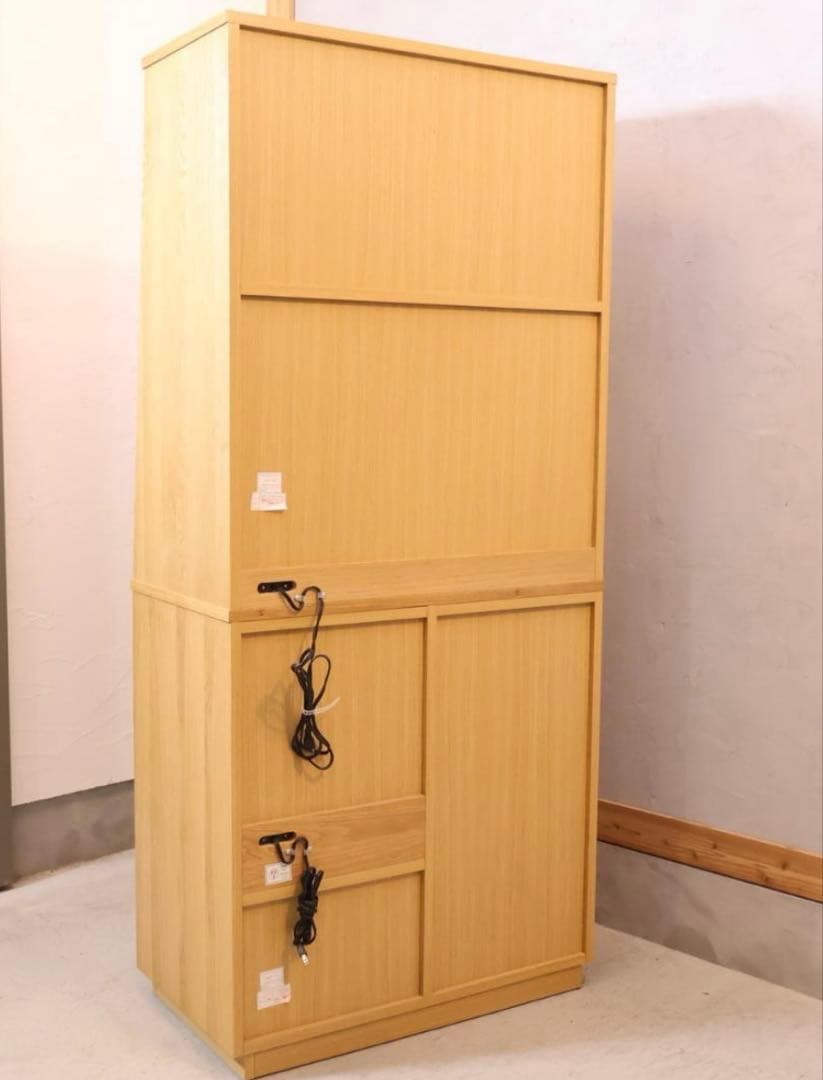 ★sale★unico SIGNE 食器棚② ナチュラルウッド