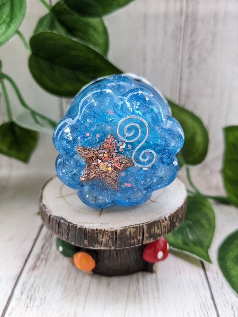 【ローザ】まっきっきのにっこりたこちゃん形オルゴナイト☆他３点