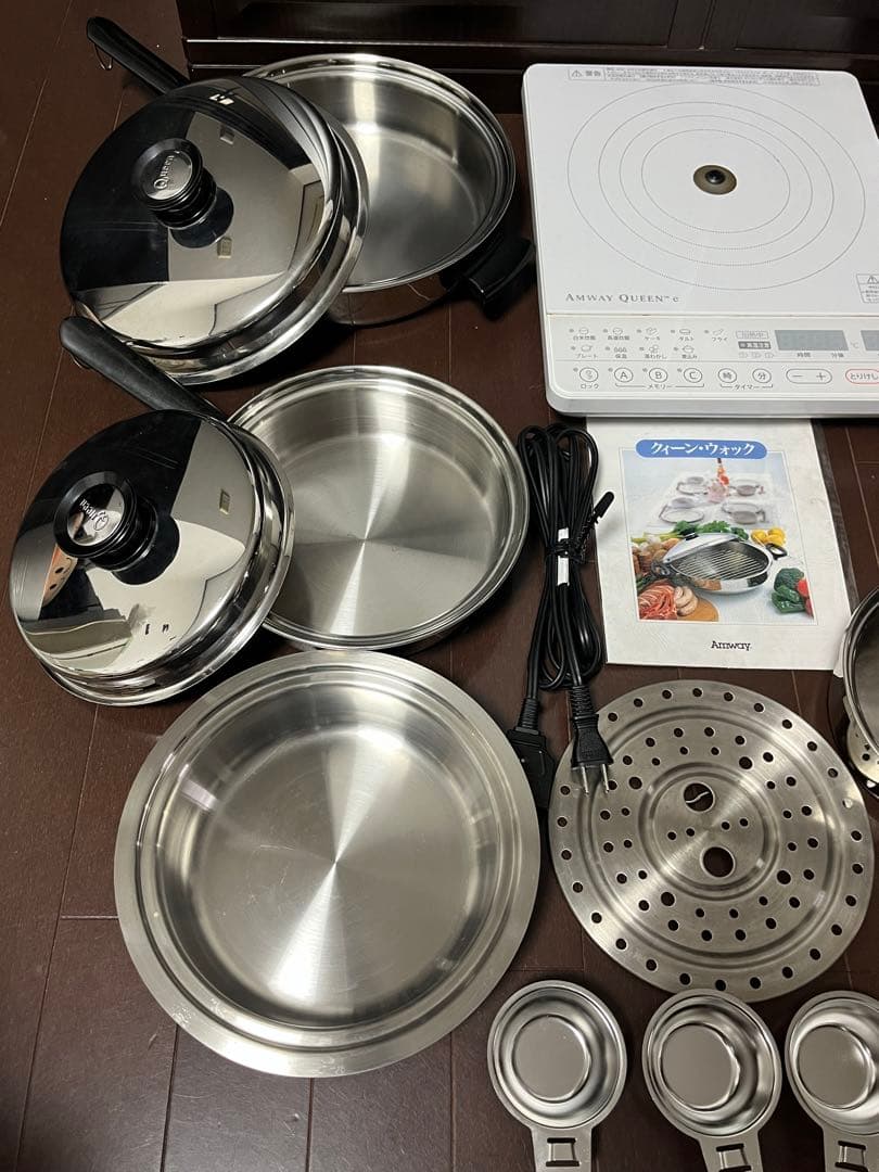 送料込み‼️豪華セット定価30万円2021年インダク&21P鍋類&新品ウォック付‼️