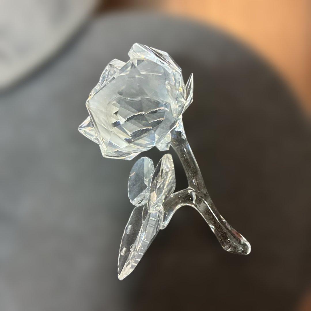SWAROVSKI ローズオブジェ