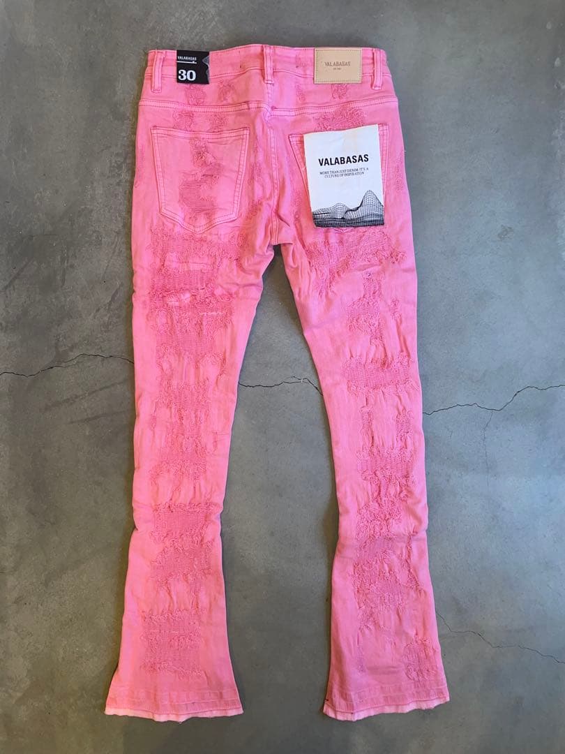 VALABASAS バラバサス ピンクフレアデニム 30 ‼️最安値‼️