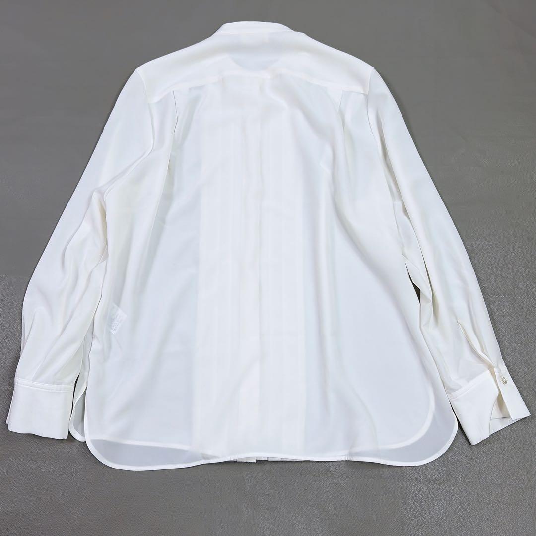 美品　ボールジィ Ballsey クリアデシン メタルボタンシャツブラウス