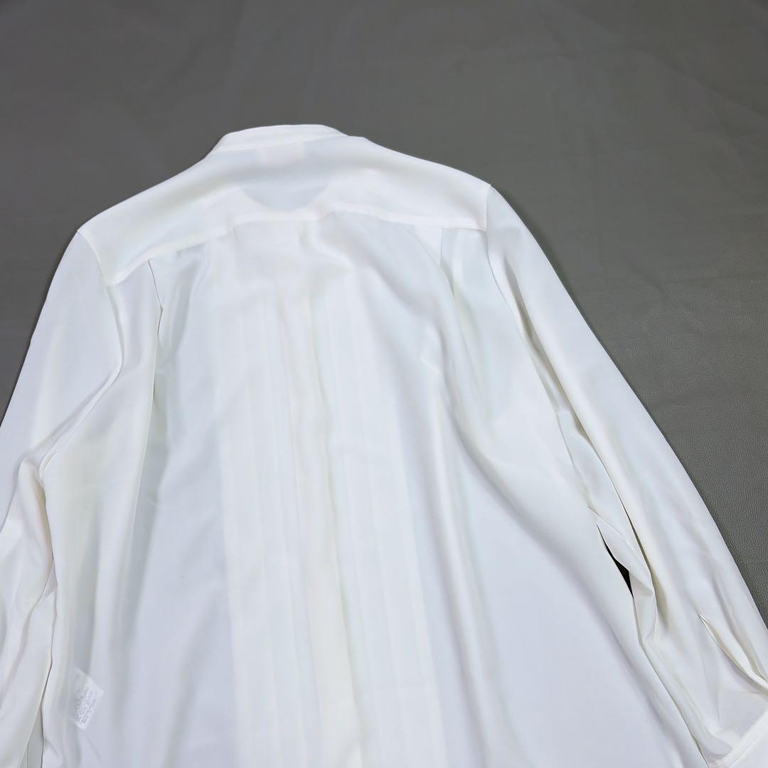 美品　ボールジィ Ballsey クリアデシン メタルボタンシャツブラウス