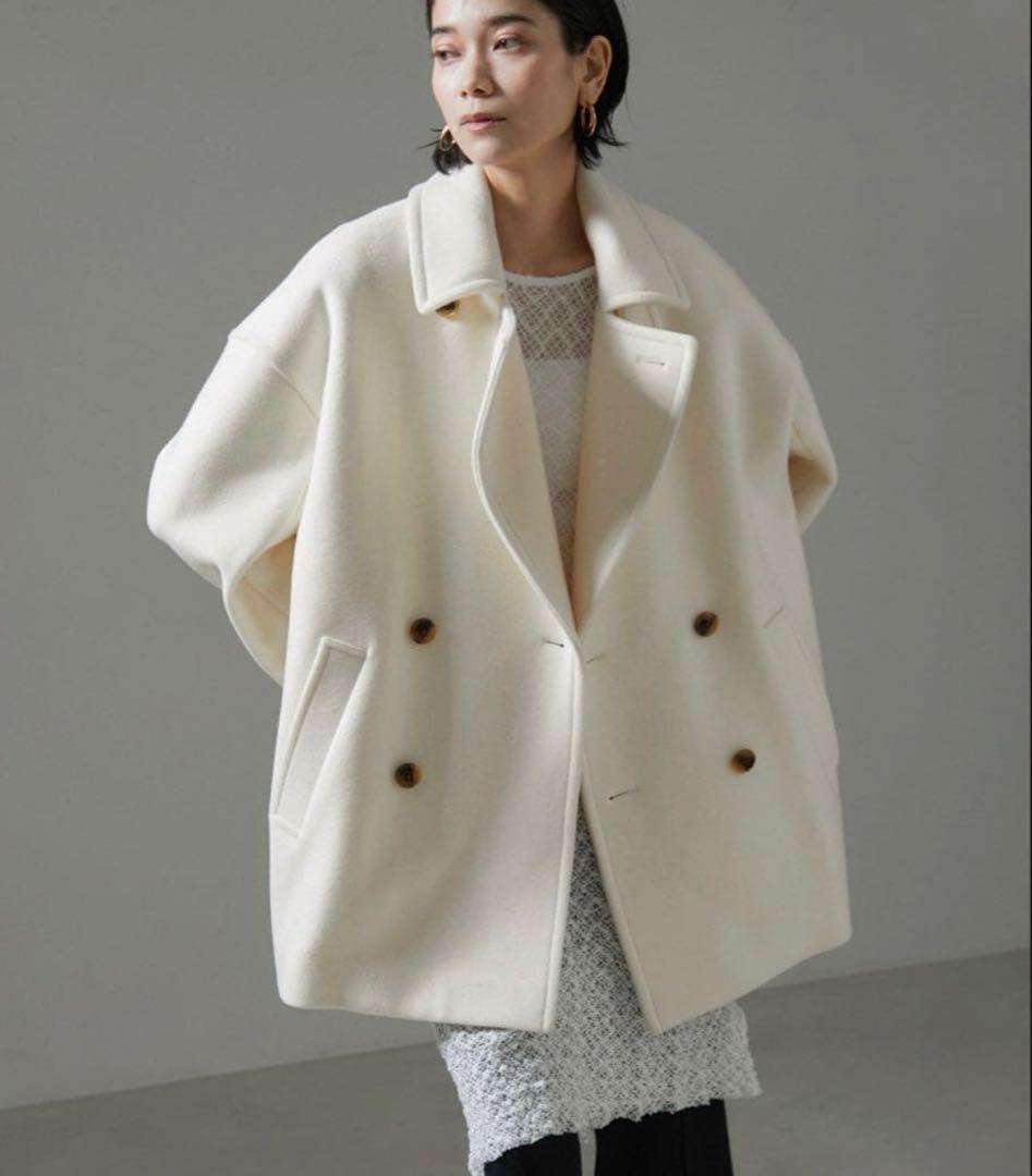 SALON adam et rope' MiliorメルトンPコート