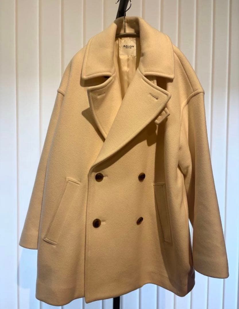 SALON adam et rope' MiliorメルトンPコート