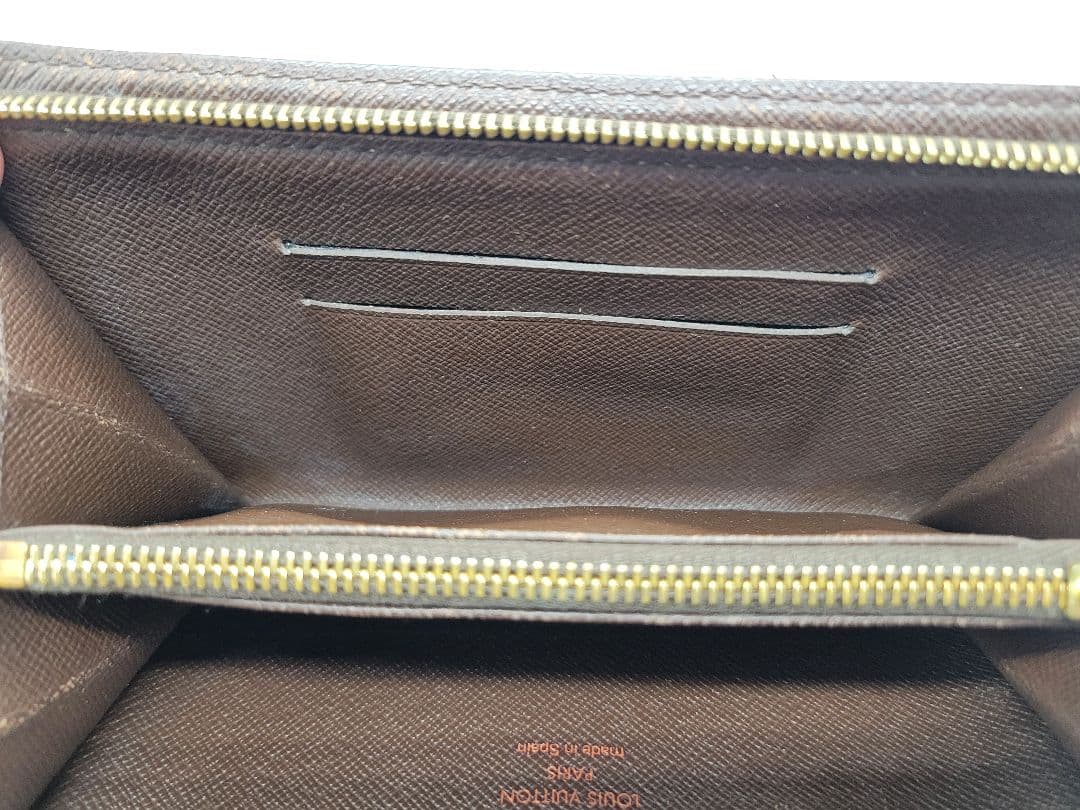 ルイ・ヴィトン 長財布 ダミエ ポルトモネ・ジップ N61728