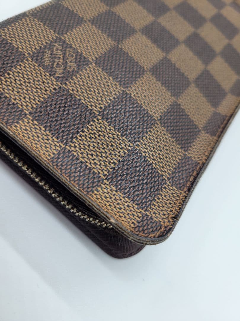 ルイ・ヴィトン 長財布 ダミエ ポルトモネ・ジップ N61728
