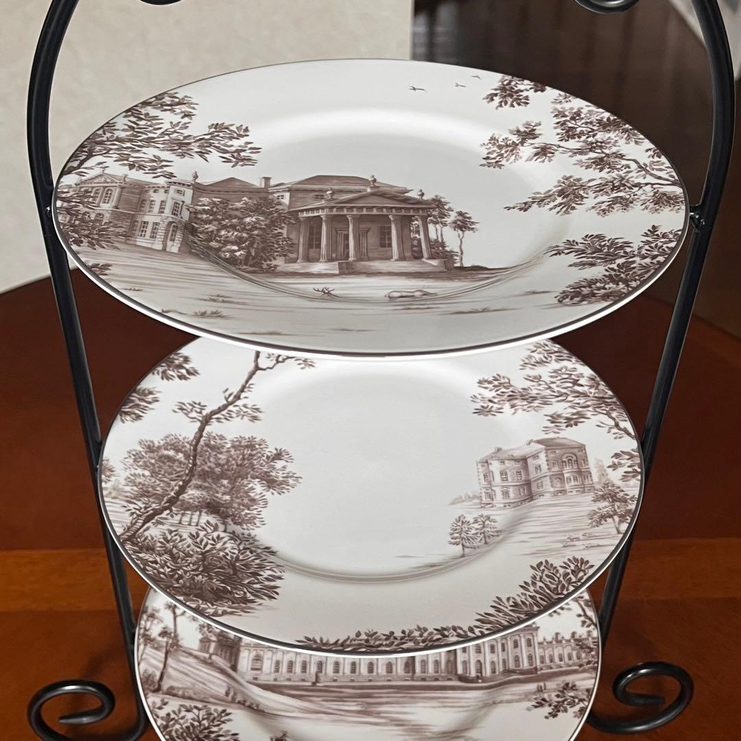 【希少品】新品　ウェッジウッド★パークランド・パラディアン★デザート皿　3枚