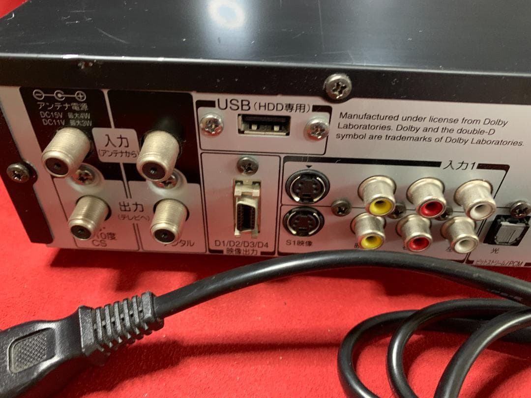 2番組同時録画 整備済み REGZA RD-BZ800 内部徹底清掃 正常動作