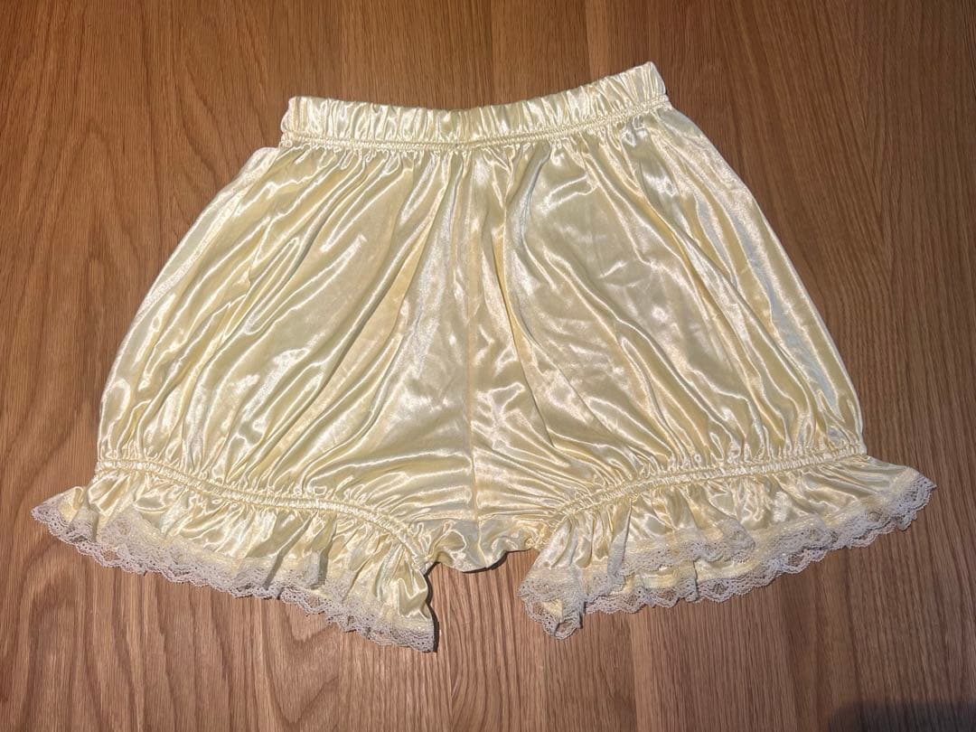 「梨と菊」コルセットドレス グリーン S LACEMADE