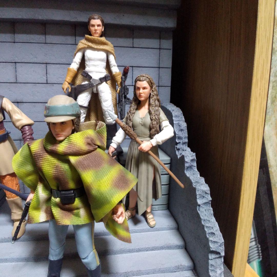 スターウォーズ　ハズブロ　ブラックシリーズ　6インチ　レイア6種セット