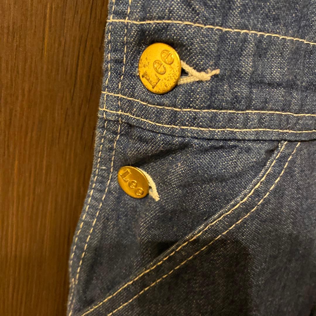 ひとみさま専用　ビンテージ Lee 白タグ オーバーオール　米国製