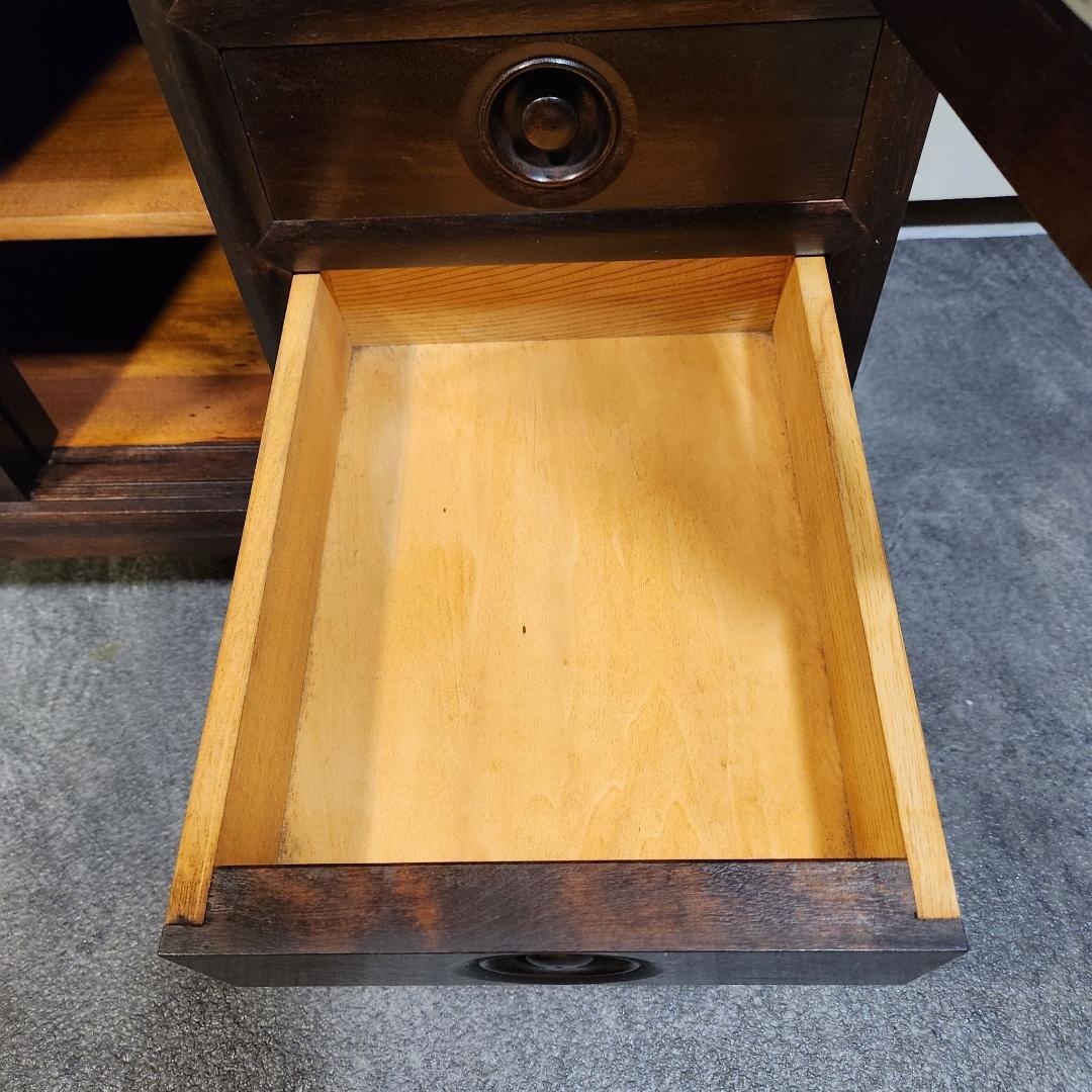 希少!!年代物 松本民芸 サイドボード 飾り棚 キャビネット