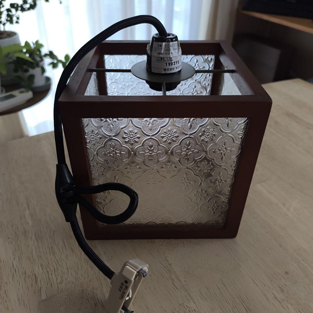 日本製 フローラガラス ペンダントライト 20W