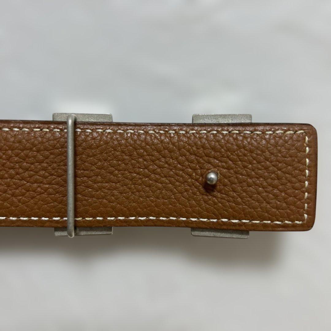 HERMES エルメス Hロゴベルト コンスタンス レザー