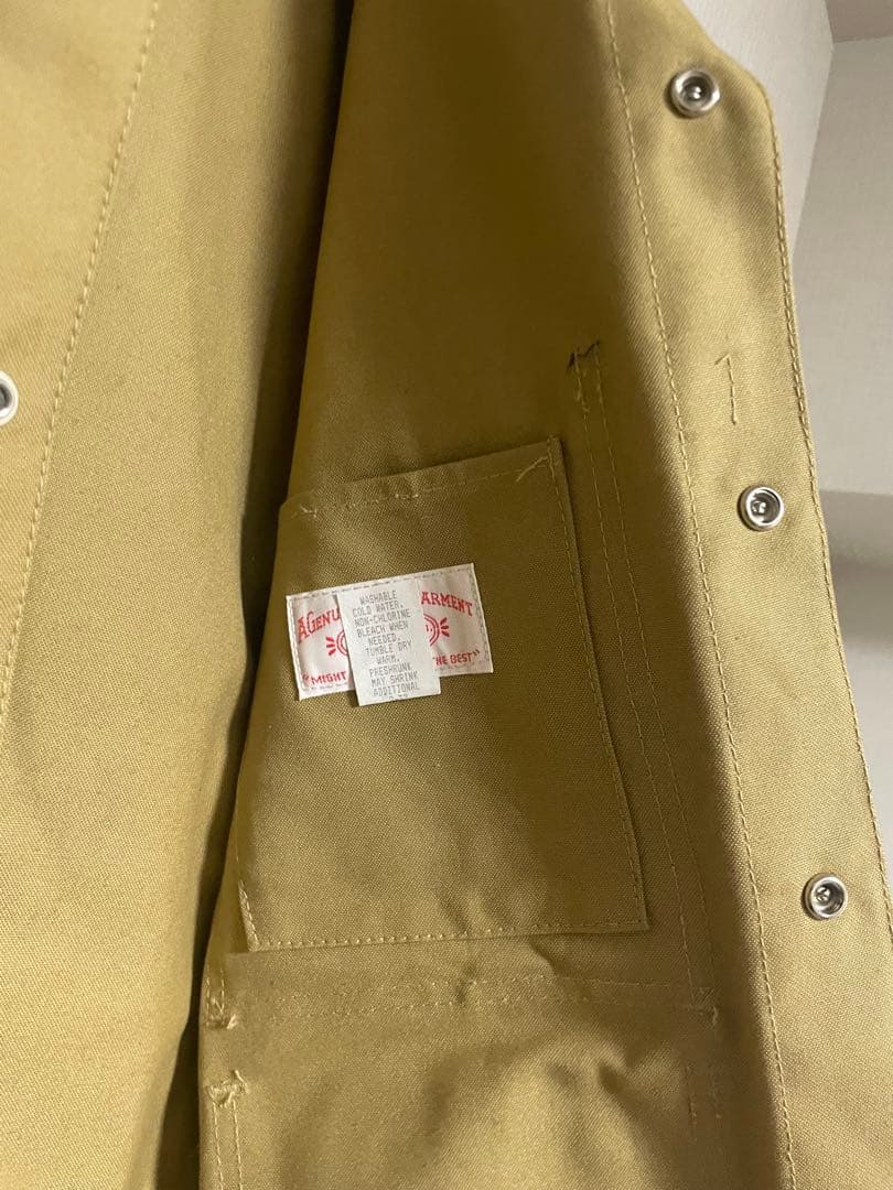 フィルソン カーキ ダック地　カバーオール