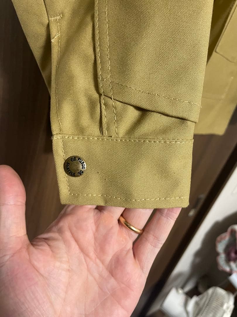 フィルソン カーキ ダック地　カバーオール