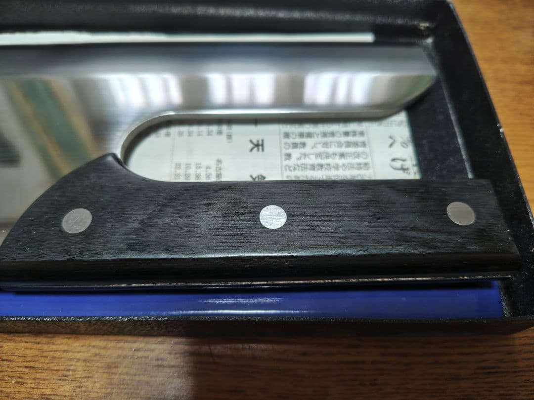 日本製 燕三条 藤次郎 モリブデンバナジウム 30cm そば・麺切り包丁