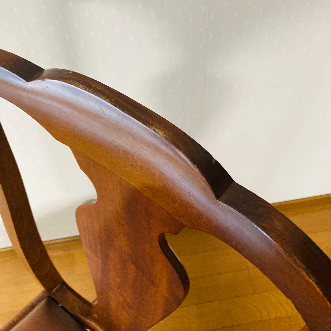 レア！一点物！猫脚ウッドチェア ダイニングチェア