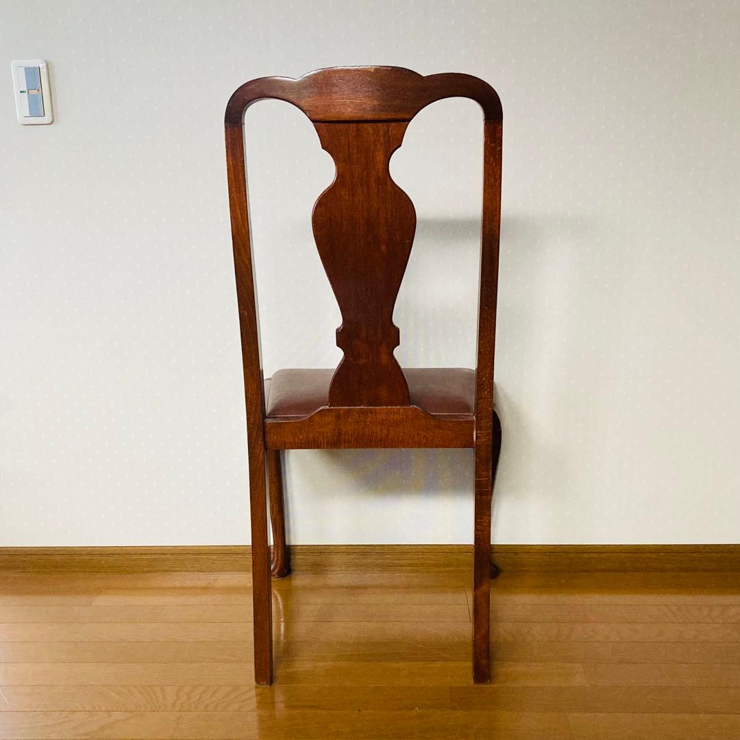 レア！一点物！猫脚ウッドチェア ダイニングチェア