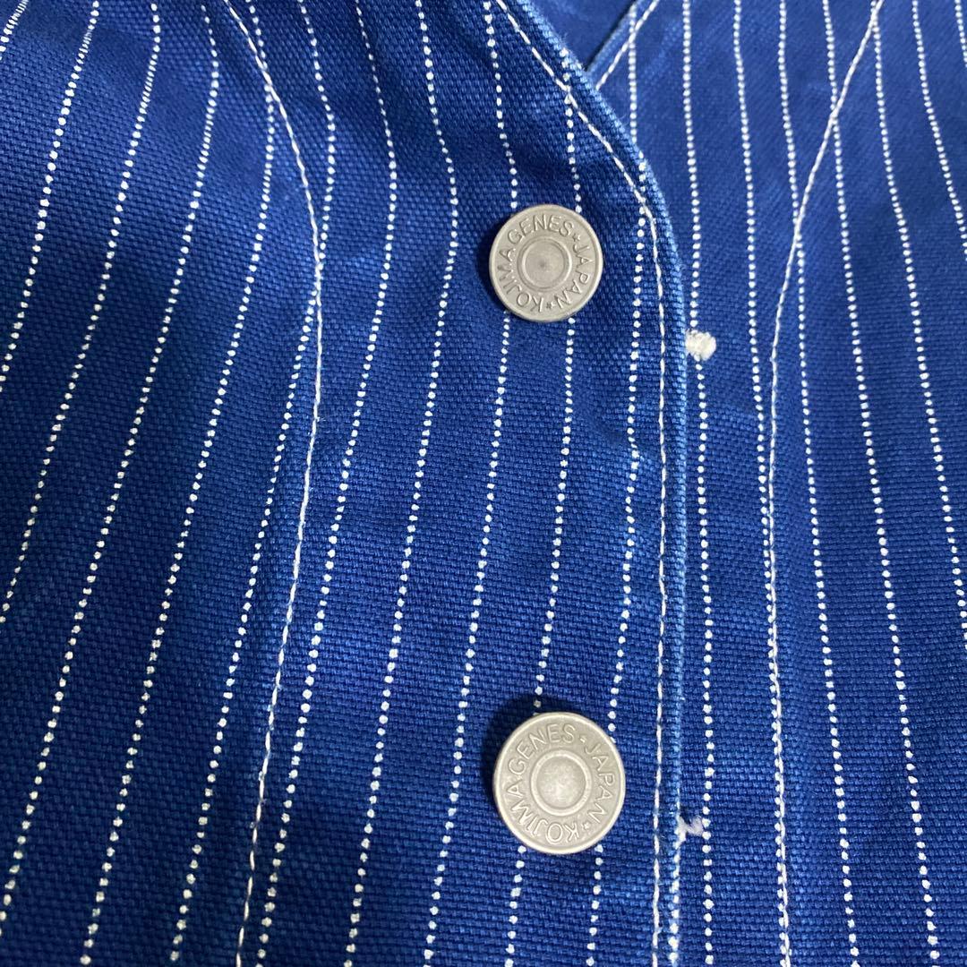 KOJIMA GENES ストライプ ベスト