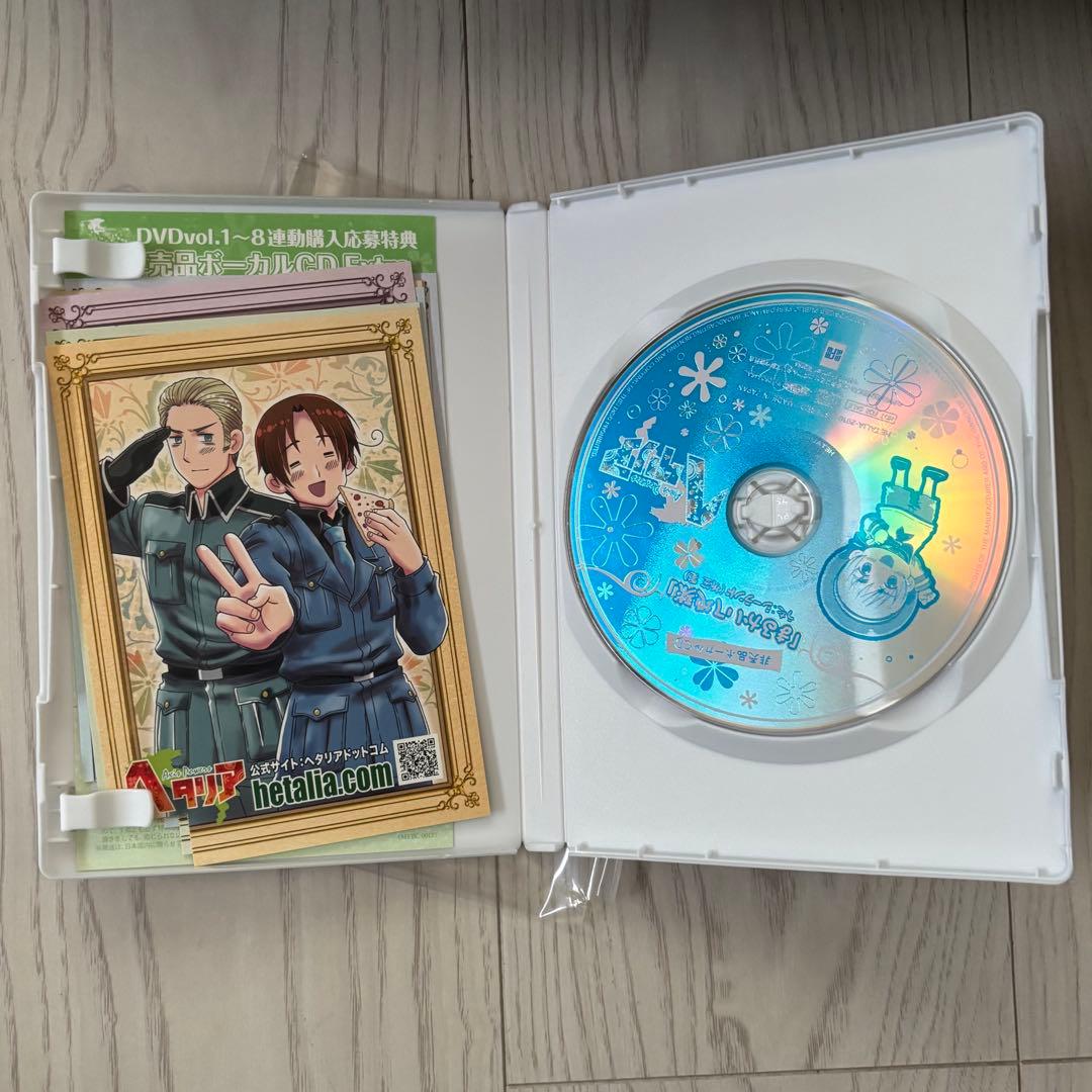 ヘタリア アニメDVD アニメイト限定版 セット まとめ 特典