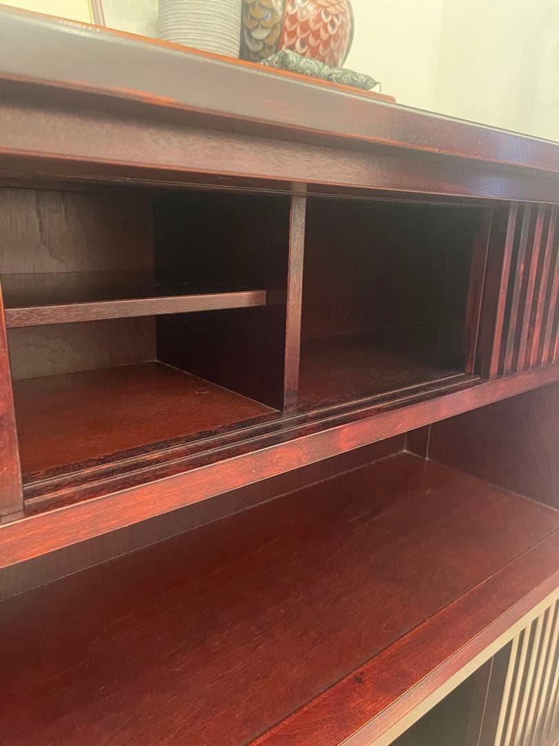 九州民芸家具　サイドボード 飾り棚