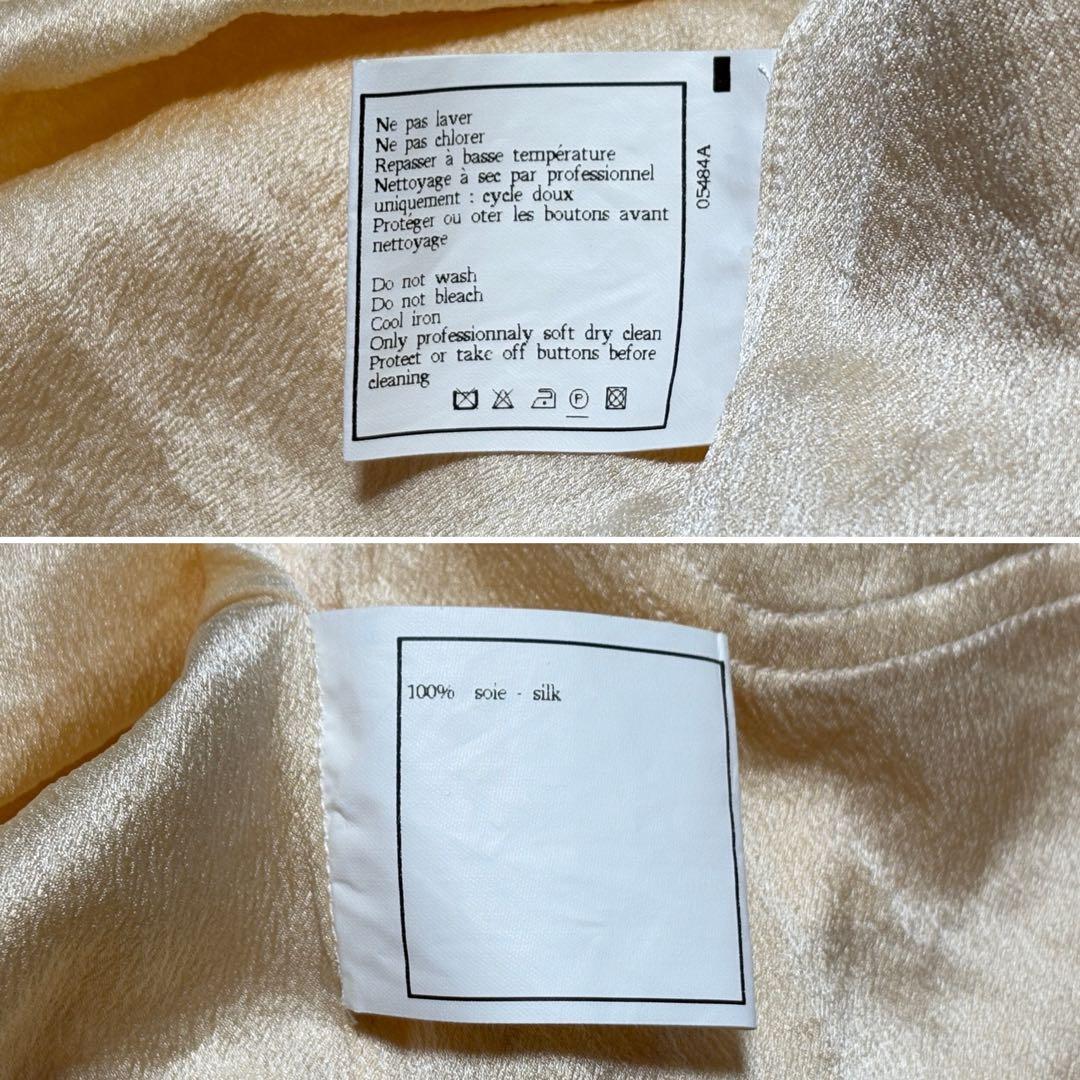 CHANEL シャネル ココボタン シェル ブラウス