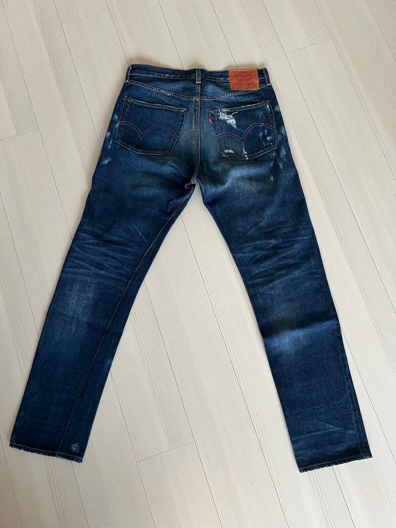 Levi’s S501XX 大戦モデル復刻 ダメージ加工 日本製 W36 L36