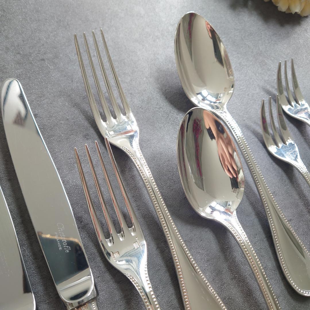 希少 クリストフル パール スタンダードサイズ含む 10点