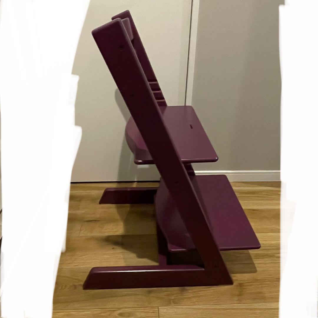 希少カラー　ストッケ　5シリーズ　パープル　STOKKE ベビー　チェアー