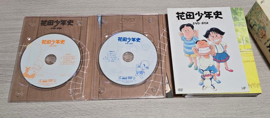 花田少年史　DVD-BOX 期間限定生産　5枚　フィギュア付き
