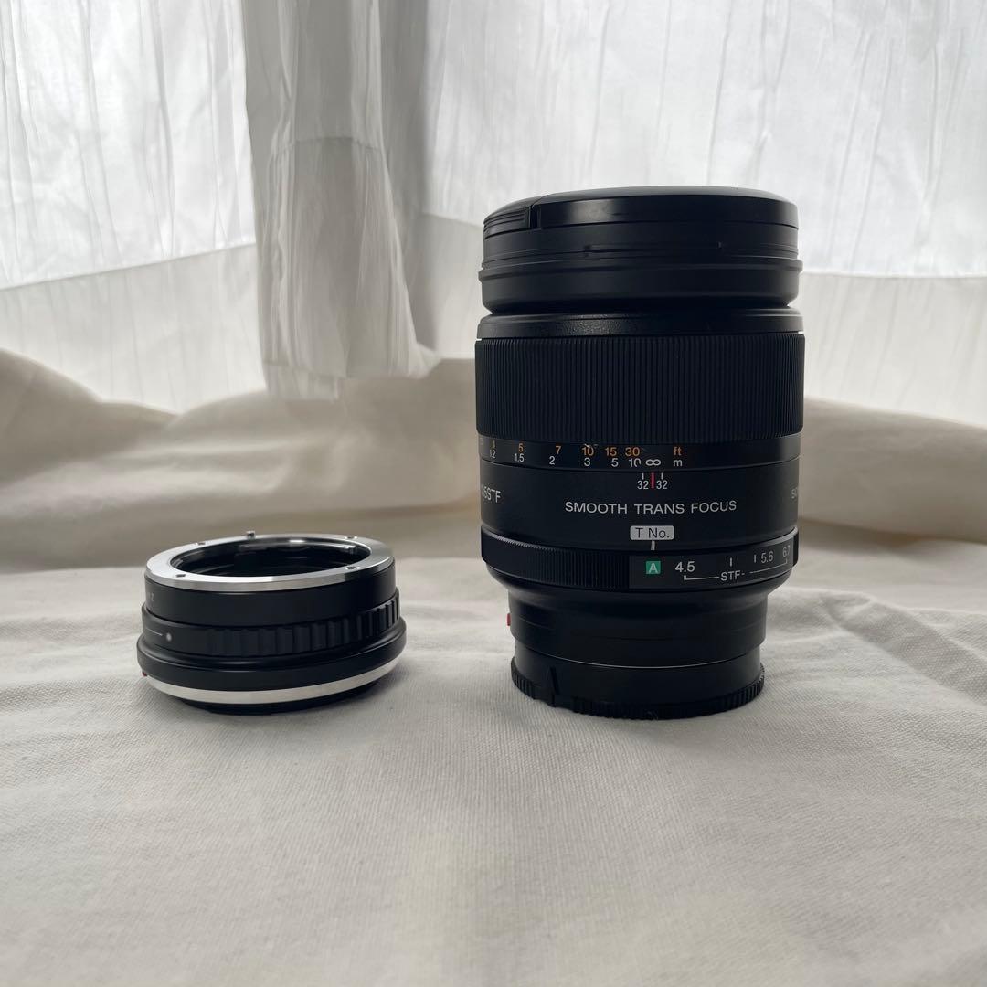 SONY 135mm F2.8 [T4.5] STF + zマウントアダプター