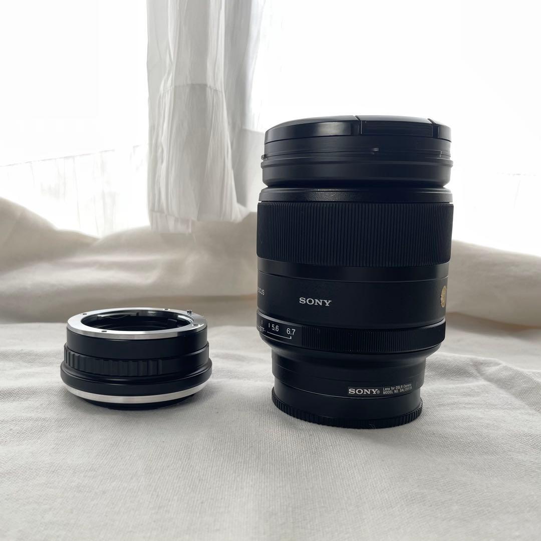 SONY 135mm F2.8 [T4.5] STF + zマウントアダプター