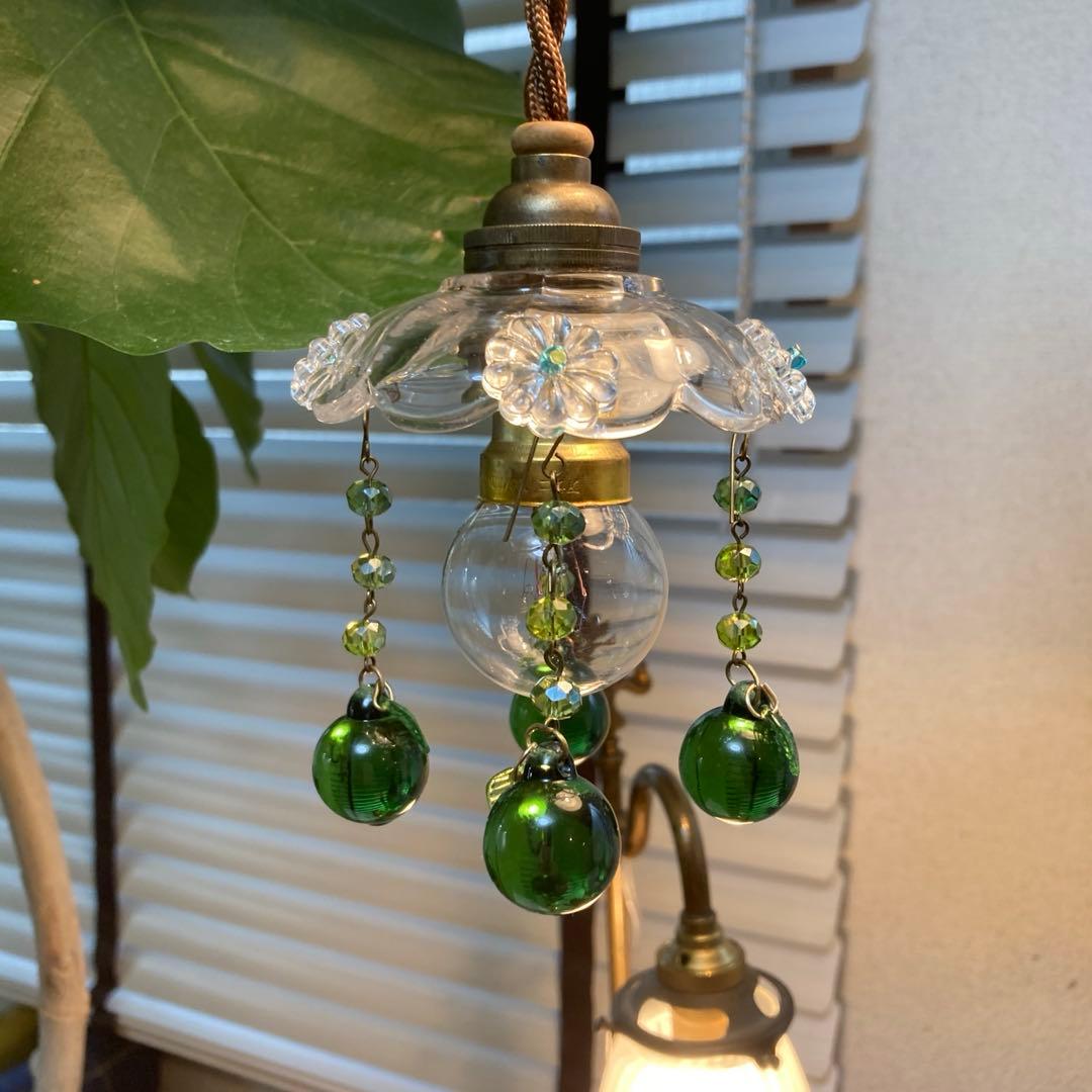 （ご予約⭐︎専用）ミニシャンデリア　（りんご）　1920年　フランスアンティーク