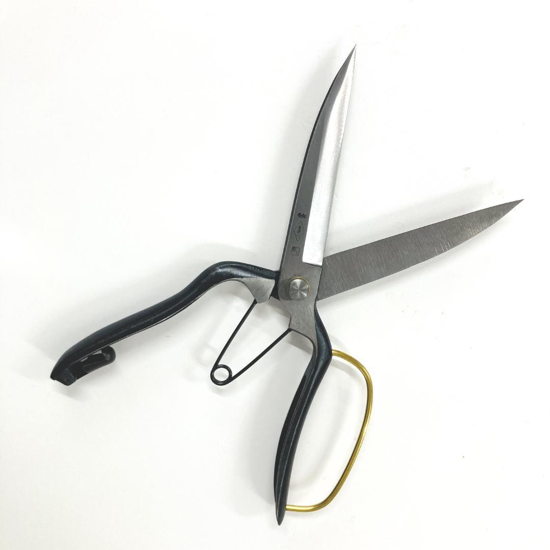吾妻川 片手刈込鋏 両刃 ガード付 270㎜ 裏スキ 刈込鋏 根切鋏