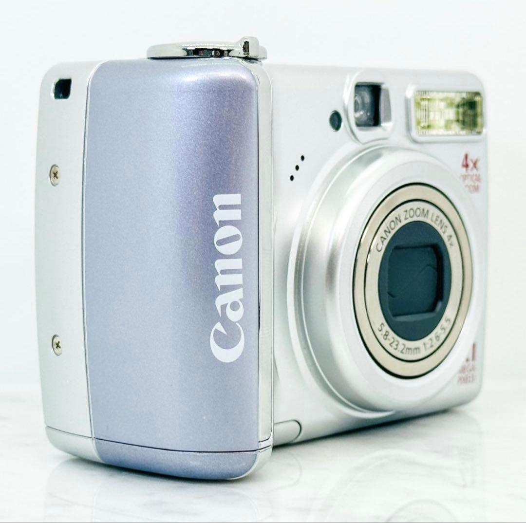 【美品】Canon PowerShot A550 デジカメ 単三電池