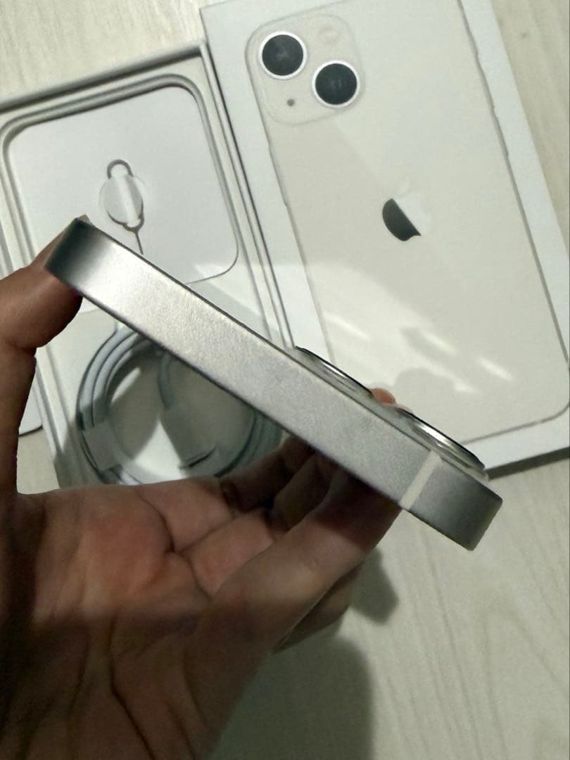 iPhone13mini 256gb スターライトSIMフリーホワイト